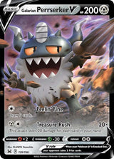 Galarian Perrserker V - Pokémon