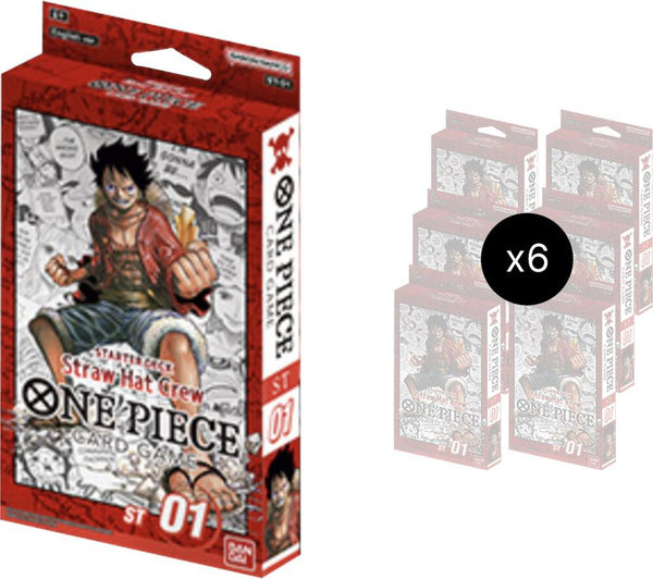 Starter Deck 1: Straw Hat Crew Display - One Piece Card Game