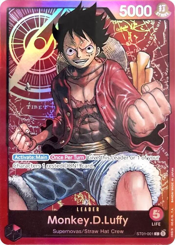 Monkey.D.Luffy (001) - One Piece Card Game