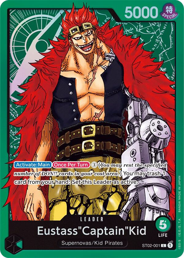 Eustass"Captain"Kid (001) - One Piece Card Game