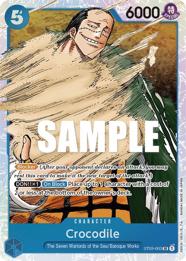 Crocodile (003) - One Piece Card Game