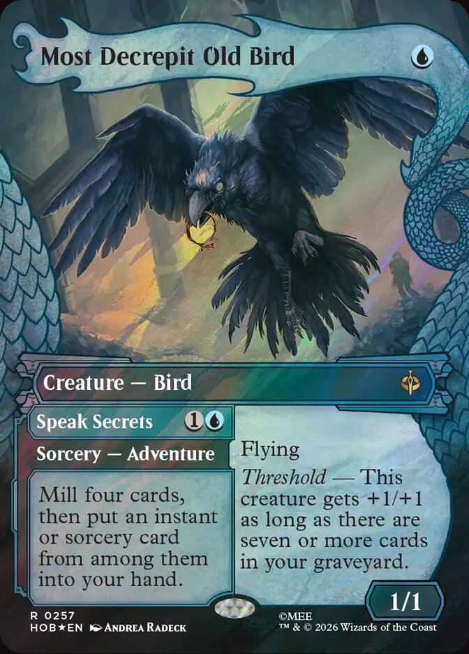 Most Decrepit Old Bird (Showcase) (Surge Foil)
