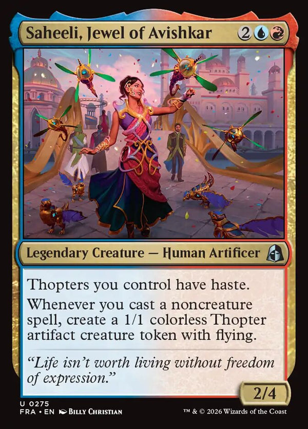 Saheeli, Jewel of Avishkar (FRA 275) - Magic: The Gathering