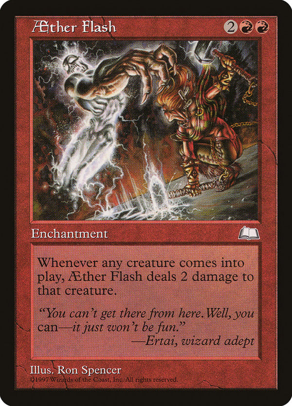 Aether Flash - Magic: The Gathering