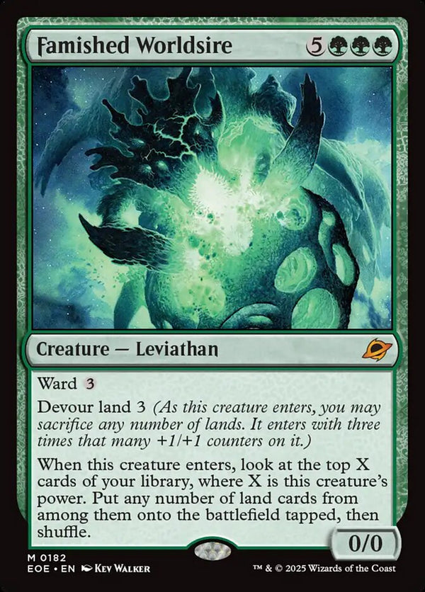 Famished Worldsire - Magic: The Gathering