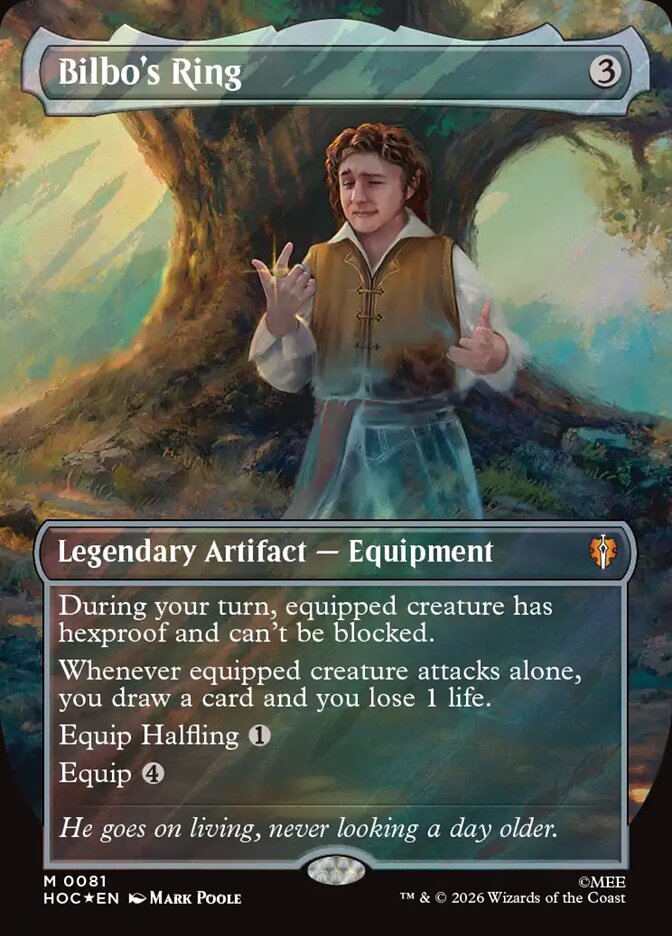 Bilbo's Ring (Borderless) (Surge Foil)