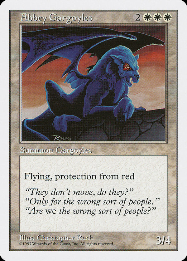 Abbey Gargoyles - Magic: The Gathering