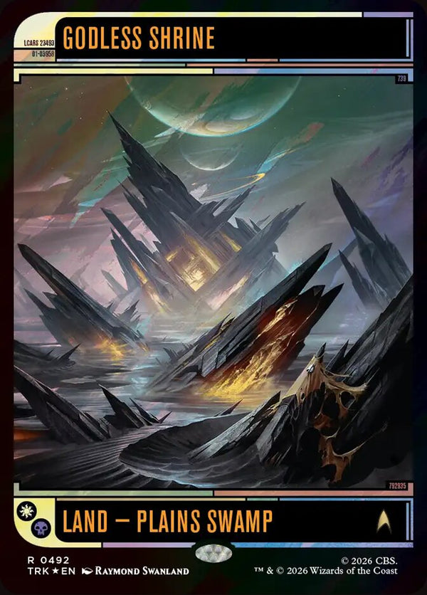 Godless Shrine (Surge Foil) - Magic: The Gathering