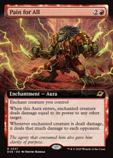 Pain for All (Extended Art) - Magic: The Gathering