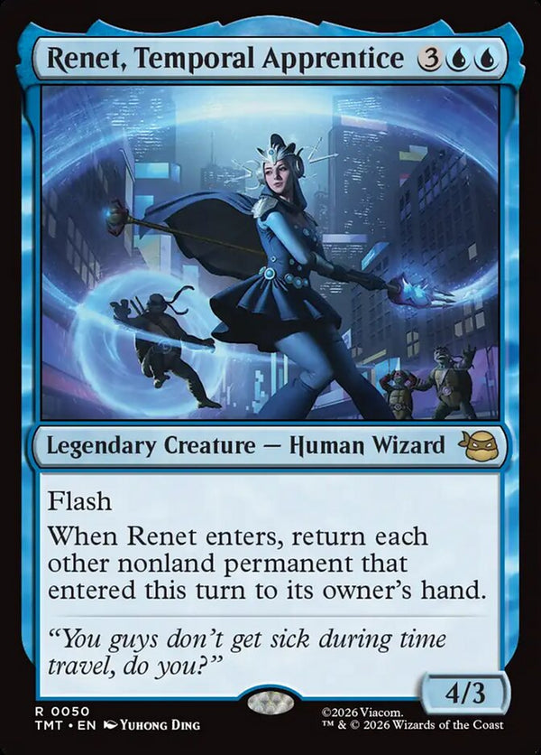 Renet, Temporal Apprentice - Magic: The Gathering