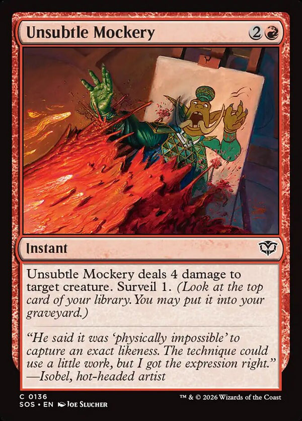 Unsubtle Mockery - Magic: The Gathering
