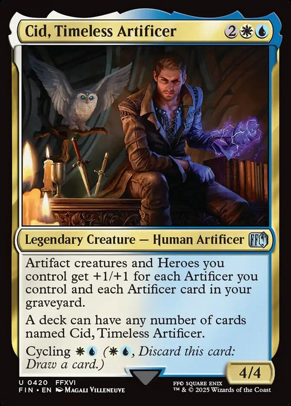 Cid, Timeless Artificer (0420) - Magic: The Gathering