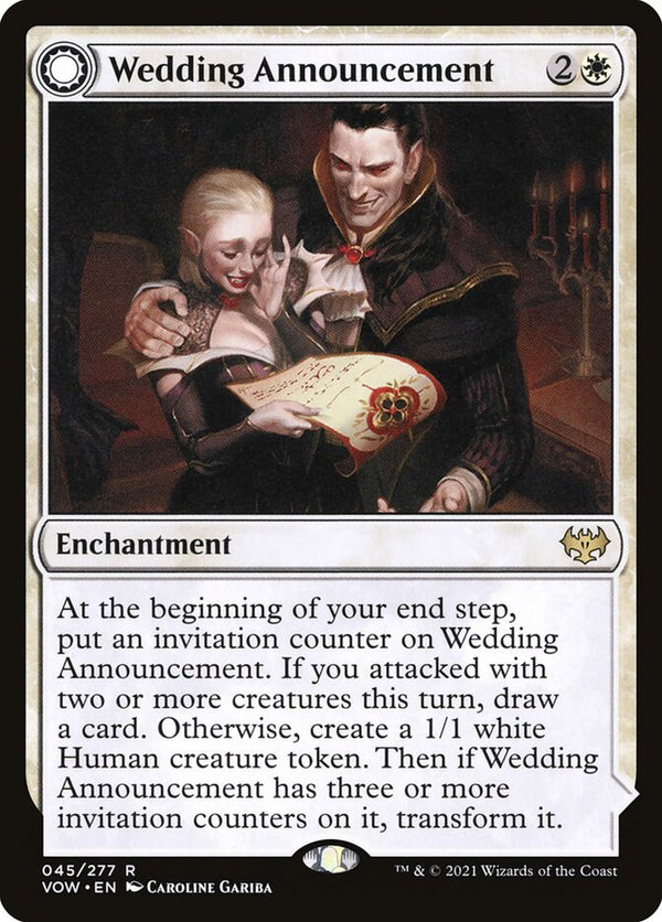 Wedding Announcement - Magic: The Gathering