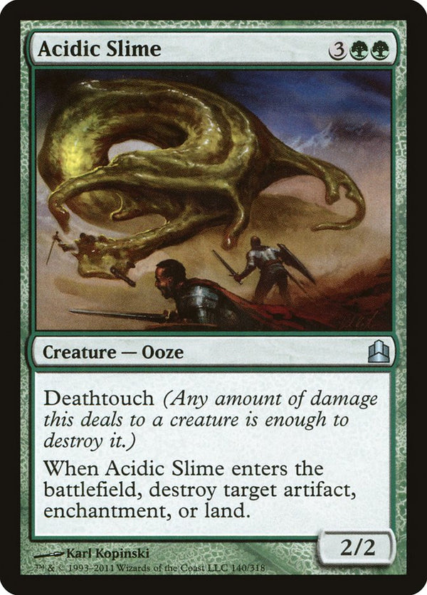 Acidic Slime - Magic: The Gathering