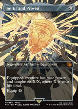 Aettir and Priwen (Borderless) (FIN 350) - Magic: The Gathering