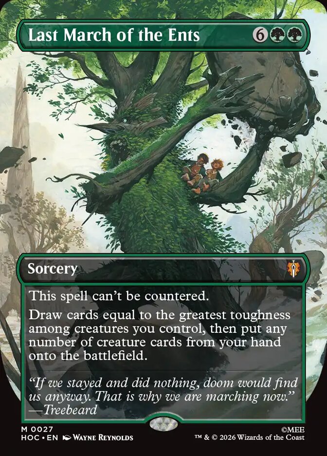 Last March of the Ents (Borderless)