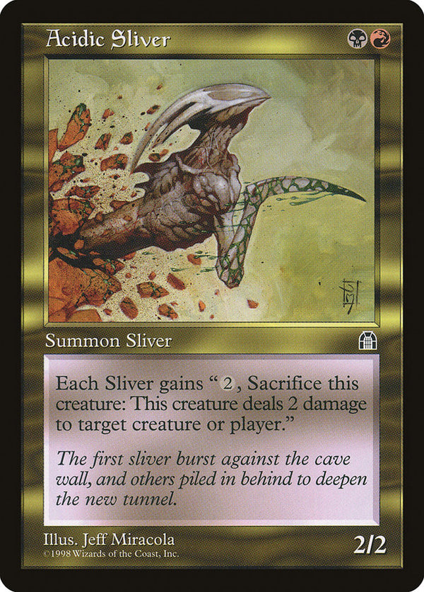 Acidic Sliver - Magic: The Gathering