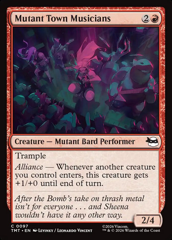Mutant Town Musicians (TMT 97) - Magic: The Gathering