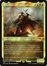 Abaddon the Despoiler (Display Commander) (Surge Foil) - Thick Stock - Magic: The Gathering