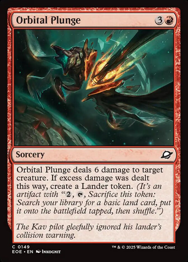 Orbital Plunge - Magic: The Gathering