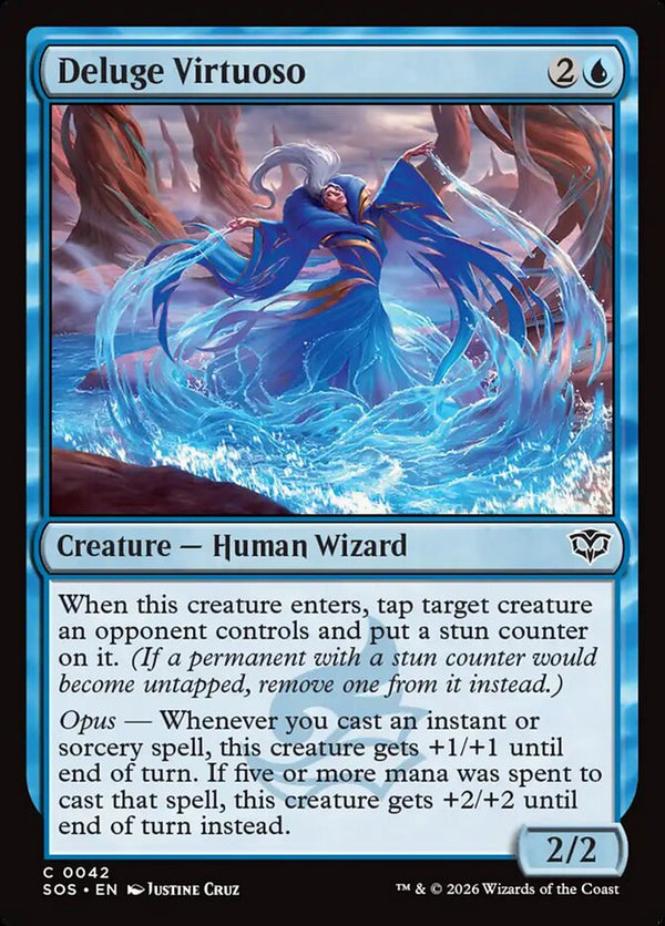 Deluge Virtuoso (SOS 42) - Magic: The Gathering