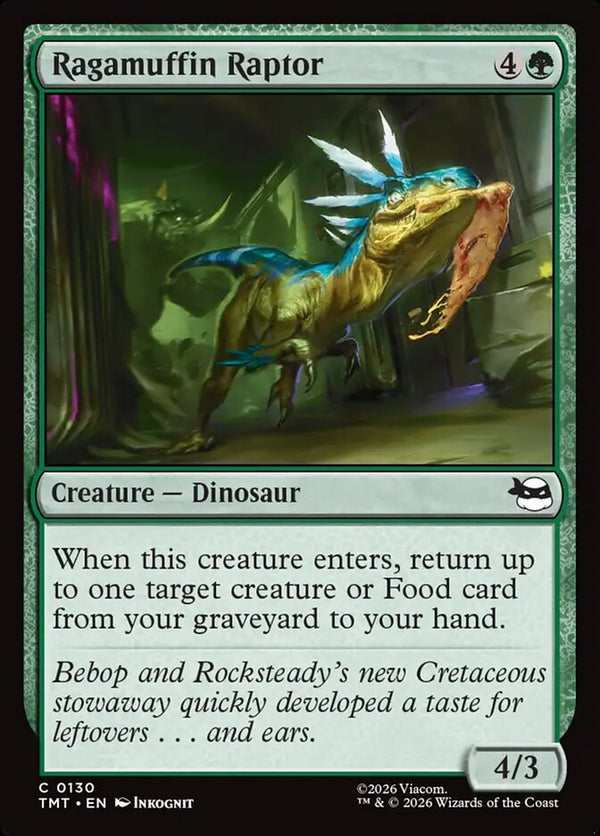 Ragamuffin Raptor - Magic: The Gathering