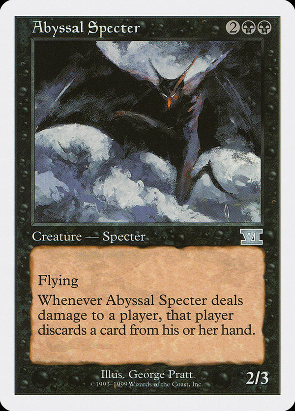 Abyssal Specter - Magic: The Gathering