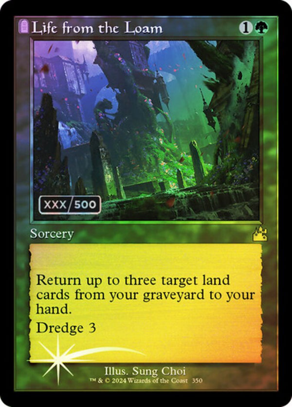 Life from the Loam (Retro Frame) (Serial Numbered) - Magic: The Gathering