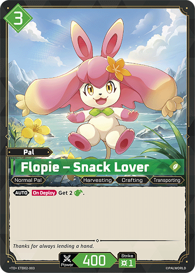 Flopie - Snack Lover (ETD02-003) - Palworld