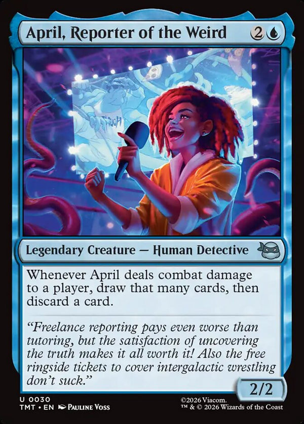 April, Reporter of the Weird - Magic: The Gathering