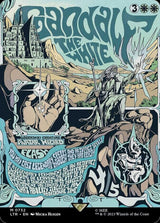 Gandalf the White (Borderless Poster) - Magic: The Gathering