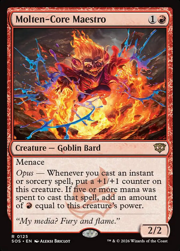 Molten-Core Maestro - Magic: The Gathering
