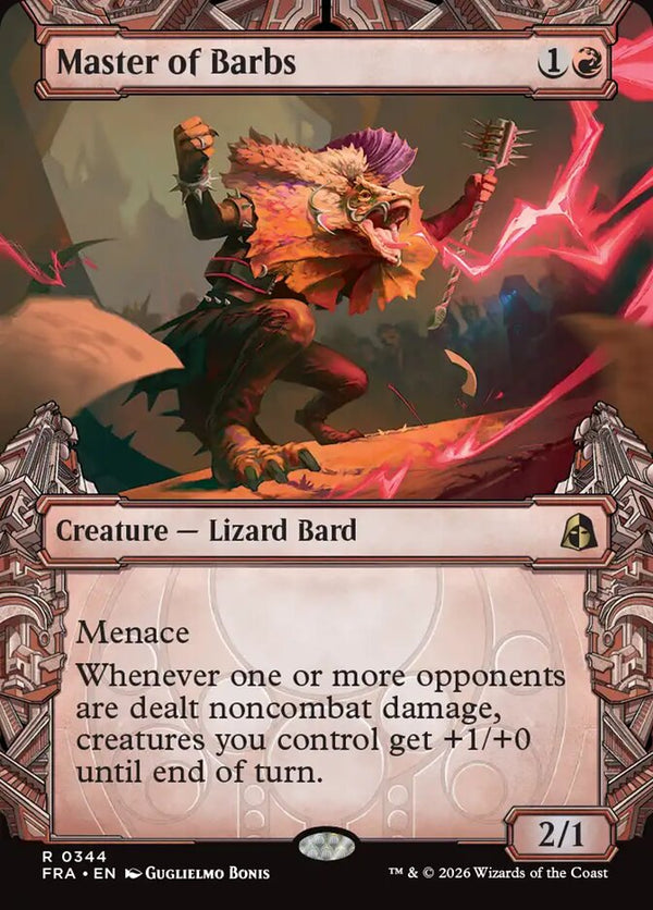 Master of Barbs (Showcase) (FRA 344) - Magic: The Gathering