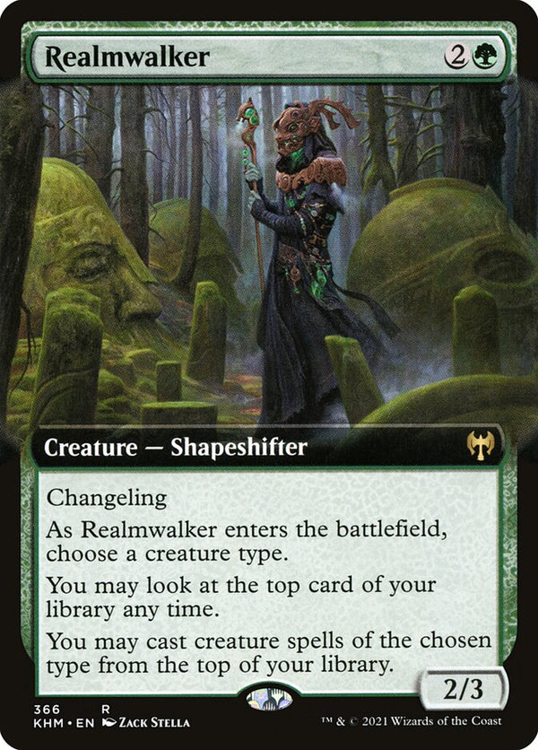 Realmwalker (Extended Art) - Magic: The Gathering