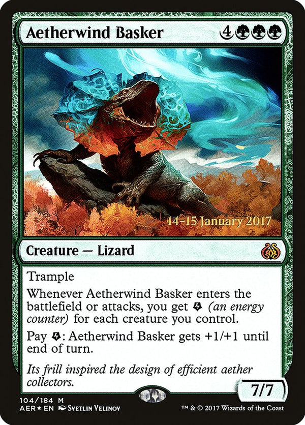 Aetherwind Basker - Magic: The Gathering