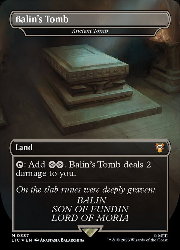 Balin's Tomb - Ancient Tomb (Surge Foil) - Magic: The Gathering