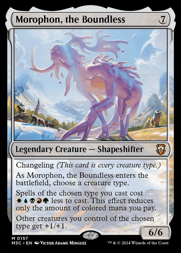 Morophon, the Boundless - Magic: The Gathering