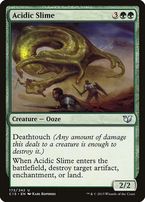 Acidic Slime - Magic: The Gathering