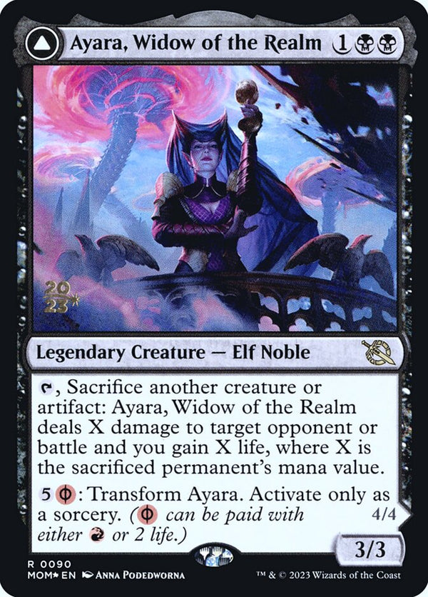 Ayara, Widow of the Realm (PRE 90) - Magic: The Gathering