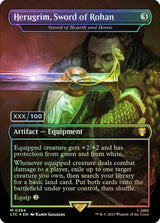 Herugrim, Sword of Rohan - Sword of Hearth and Home (Serial Numbered) - Magic: The Gathering