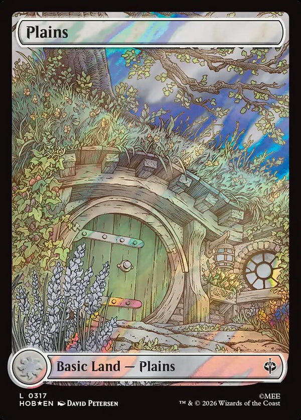 Plains (0317) (Surge Foil) - Magic: The Gathering
