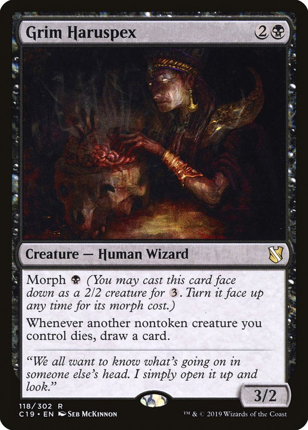 Grim Haruspex - Magic: The Gathering