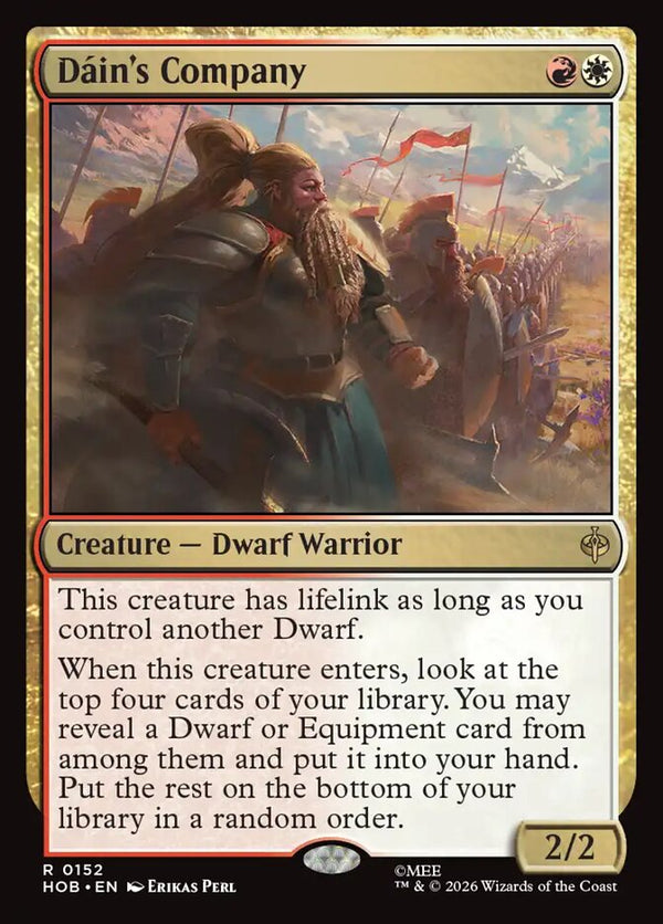 Dain's Company (HOB 152) - Magic: The Gathering