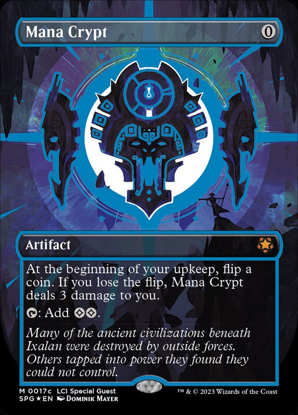 Mana Crypt (0017c) (Borderless) - Magic: The Gathering