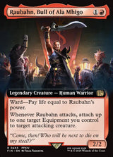 Raubahn, Bull of Ala Mhigo (Extended Art) - Magic: The Gathering