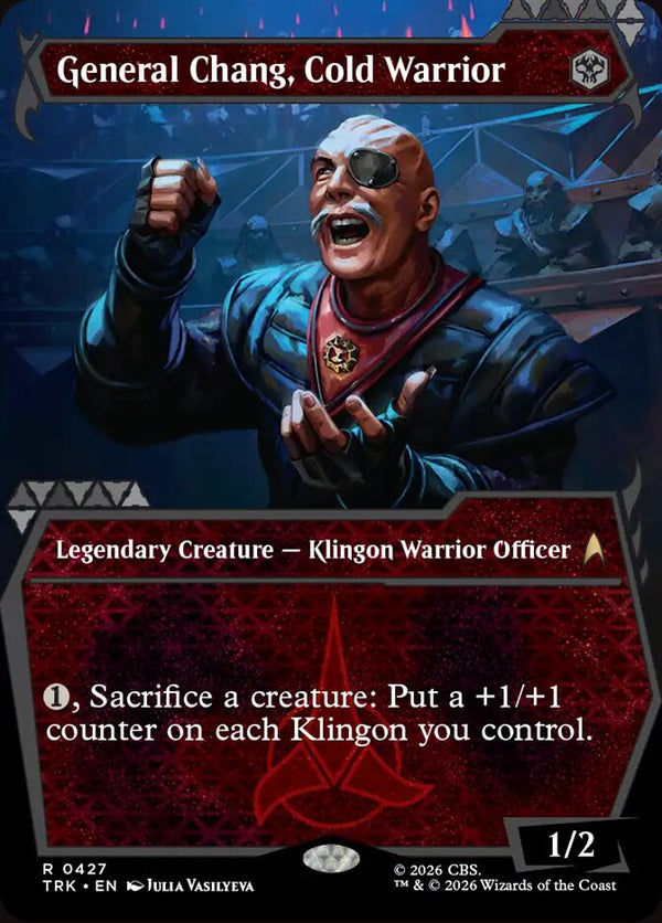 General Chang, Cold Warrior (Showcase) (0427) - Magic: The Gathering