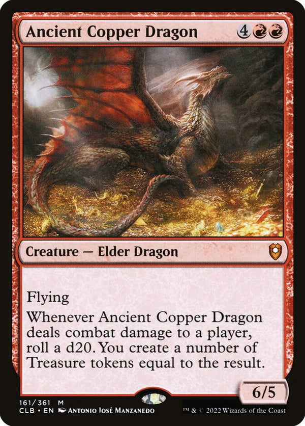 Ancient Copper Dragon - Magic: The Gathering