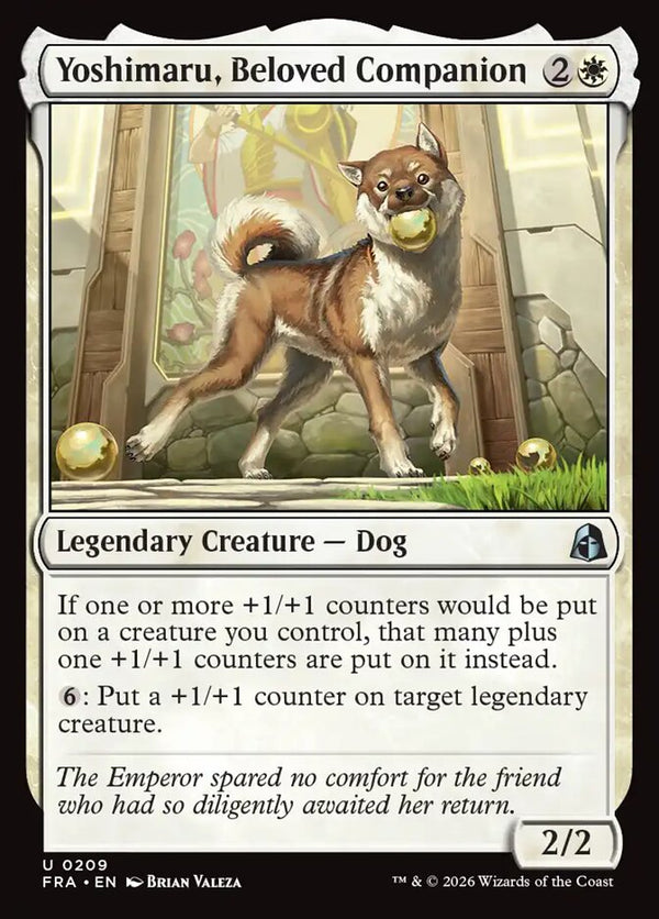 Yoshimaru, Beloved Companion (FRA 209) - Magic: The Gathering