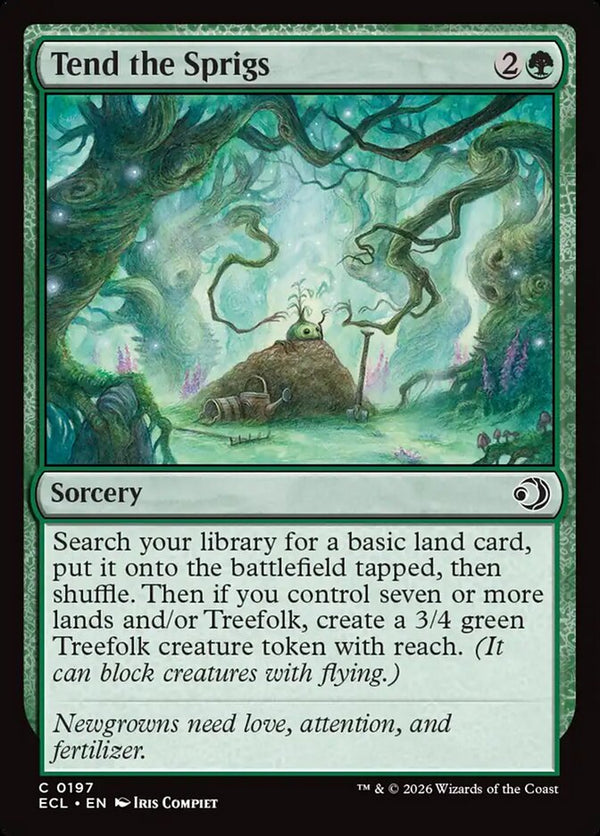 Tend the Sprigs - Magic: The Gathering