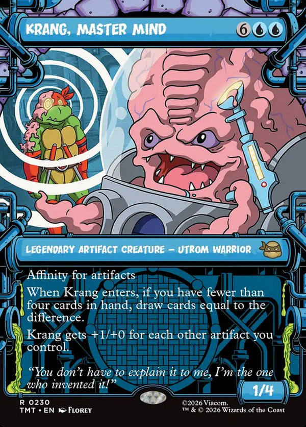 Krang, Master Mind (Showcase) - Magic: The Gathering